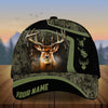 BlueJose Premium Deer Hunting Collab Artist  Multicolor Pattern Personalized Cap