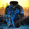 BlueJose Personalized Deer Hunter Hunting Hoodies  Multicolored