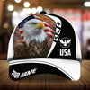 BlueJose Premium Eagle Patriot 3D Art Cap Usa Eagle Hat Multicolor Personalized