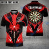 BlueJose Darts Shocking Arrow Personalized Name, Team Name 3D Shirt (4 Colors)