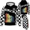 BlueJose Chess Retro Line Custom Name 3D Hoodie