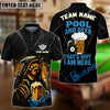 BlueJose Billiards Ball 8 Grim Reaper Beer Customized Name, Team Name 3D Shirt