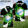 BlueJose Golf Wind Blade Customized Name, Team Name 3D Shirts (6 Colors)