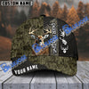 BlueJose Deer Hunting Jungle Camo Multicolor Personalized Cap