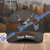 BlueJose Hunting Deer Black Metal Multicolor Personalized Cap