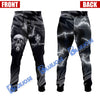 BlueJose Billiards Ball 8 Deadly Thunder Skull Sweatpants 3D Jogger (6 Colors)