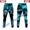 BlueJose Billiards Ball 8 Deadly Thunder Skull Sweatpants 3D Jogger (6 Colors)