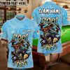 BlueJose Billiards Ball 8 & 9 Pool Sharks Washed Pattern Personalized Name, Team Name Unisex Shirt (4 Colors)