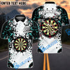 BlueJose Darts Shattering Break Wall Personalized Name, Team Name Shirt (4 Colors)