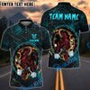 BlueJose Darts Fire Red Bull Personalized Name, Team Name Shirt (4 Colors)