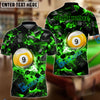 BlueJose Billiards Ball 9 Shoot And Destroy Personalized Name Shirt (4 Colors)
