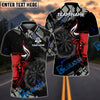 BlueJose Darts Red Bull Sport Personalized Name, Team Name Shirt (4 Colors)