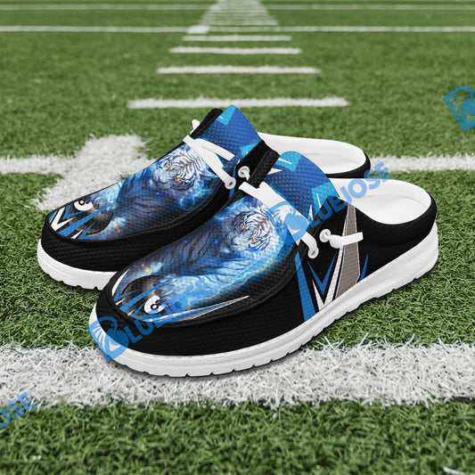 BlueJose Billiards Ball 8 Thunder White Tiger Mesh Dude Shoes (4 Colors)