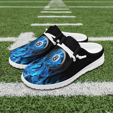 BlueJose Billiards Ball 8 Heavenly Flame Mesh Dude Shoes (4 Colors)