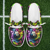 BlueJose Billiards Ball 8 Graffiti Splash Paint Mesh Dude Shoes