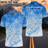 BlueJose Darts Frozen Ice Magic Multicolor Options Personalized Name Shirt (4 Colors)