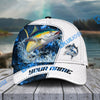 BlueJose Fishing Blue Lava Classic Fin Personalized Cap (11 Breeds)
