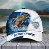 BlueJose Fishing Blue Lava Classic Fin Personalized Cap (11 Breeds)