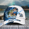 BlueJose Fishing Blue Lava Classic Fin Personalized Cap (11 Breeds)