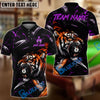 BlueJose Billiards 8 Ball Tiger King Customized Name, Team Name 3D Shirt (6 Colors)