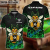 BlueJose Billiards 8 Ball Funny Beer Bee Customized Name, Team Name 3D Shirt (6 Colors)