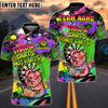 BlueJose Darts Grumpy Pig Throw Darts Not Farts Multicolor Options Personalized Name Shirt (6 Colors)