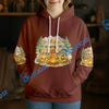 BlueJose Personalized Golden Retriever Camper Life Hoodie