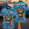 BlueJose Darts Cool Dartboard Graffiti X-eyes Design Personalized Name, Team Name Unisex Shirt (4 Colors)