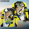 Bluejose Fishing Funny Beer Skin Custom Name & Team Name 3D Shirts (12 Breeds)