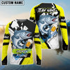 Bluejose Fishing Funny Beer Skin Custom Name & Team Name 3D Shirts (12 Breeds)