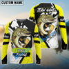 Bluejose Fishing Funny Beer Skin Custom Name & Team Name 3D Shirts (12 Breeds)