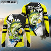 Bluejose Fishing Funny Beer Skin Custom Name & Team Name 3D Shirts (12 Breeds)