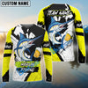 Bluejose Fishing Funny Beer Skin Custom Name & Team Name 3D Shirts (12 Breeds)