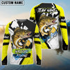 Bluejose Fishing Funny Beer Skin Custom Name & Team Name 3D Shirts (12 Breeds)