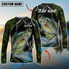 Bluejose Fishing Green Thunder Strike Custom Name & Team Name 3D Shirts (12 Breeds)