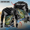 Bluejose Fishing Black Gray Grunge Anchor Vintage Custom Name & Team Name 3D Shirts (12 Breeds)