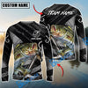 Bluejose Fishing Black Gray Grunge Anchor Vintage Custom Name & Team Name 3D Shirts (12 Breeds)