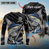Bluejose Fishing Black Gray Grunge Anchor Vintage Custom Name & Team Name 3D Shirts (12 Breeds)