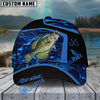 BlueJose Fishing Blue Water Outdoor Personalized Name Classic 3D Cap (13 Breeds)