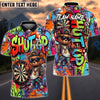 BlueJose Darts Shut Up Cool Bear Graffiti Personalized Name Shirt