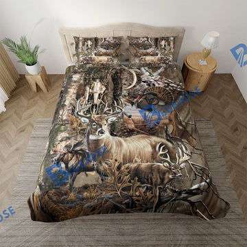Bluejose Camo Hunting Bedding Set