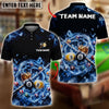 BlueJose Billiards 8-Ball 9-Ball Whiskey Tornado Pool Cue Personalized Name, Team Name Unisex Shirt (6 Colors)