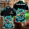 BlueJose Billiards 8-Ball 9-Ball Whiskey Tornado Pool Cue Personalized Name, Team Name Unisex Shirt (6 Colors)