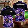 BlueJose Billiards 8-Ball 9-Ball Whiskey Tornado Pool Cue Personalized Name, Team Name Unisex Shirt (6 Colors)