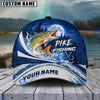 BlueJose Fishing Full Moon Forest Night Water Splash Fish Hooks Personalized Cap (13 Breeds)