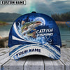 BlueJose Fishing Full Moon Forest Night Water Splash Fish Hooks Personalized Cap (13 Breeds)