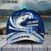 BlueJose Fishing Full Moon Forest Night Water Splash Fish Hooks Personalized Cap (13 Breeds)