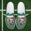 BlueJose Billiards Ball 8 Green Christmas Pattern Player Mesh Dude Shoes