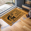 BlueJose Gone Fishing Be Back Later Pike Fishing Custom Name Coir Doormat