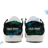 BlueJose Billiards Ball 8 & 9 Yinyang Dragon Tiger White Canvas Loafer Shoes ( 4 Colors )
